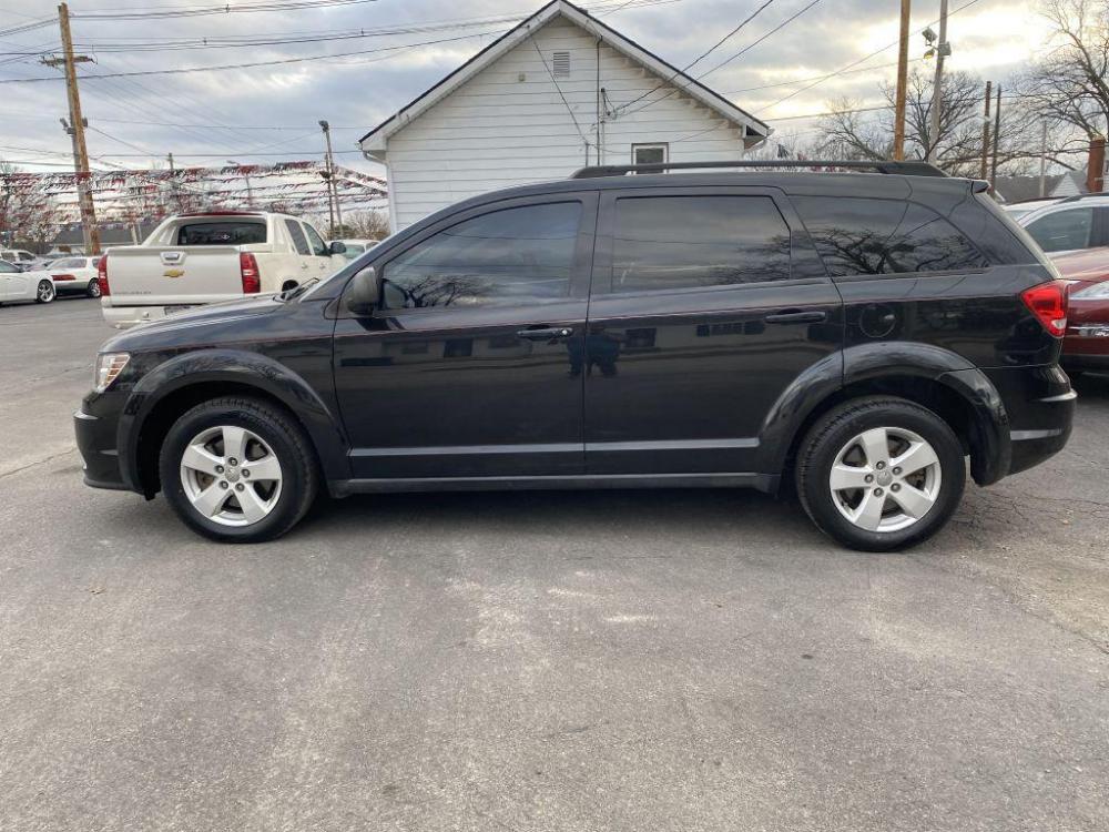 2013 BLACK DODGE JOURNEY SE (3C4PDCAB1DT) with an 2.4L engine, Automatic transmission, located at 1056 E Riverside Dr, Evansville, IN, 47714, (812) 423-7026, 0.000000, 0.000000 - Photo #0