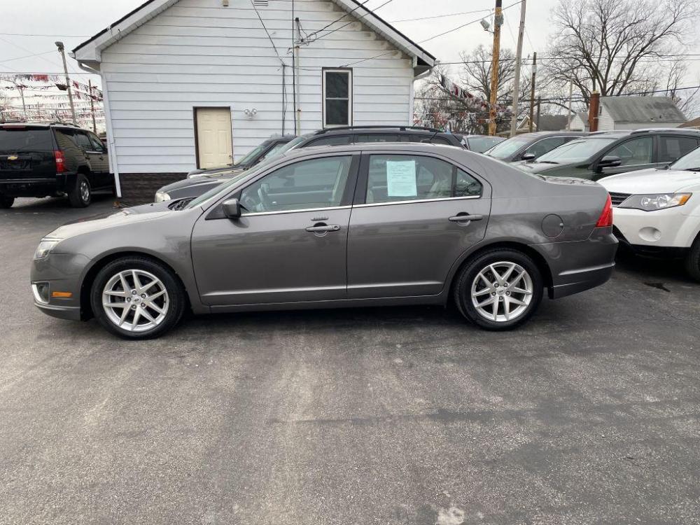 2012 GREY FORD FUSION SEL (3FAHP0JG0CR) with an 3.0L engine, Automatic transmission, located at 1056 E Riverside Dr, Evansville, IN, 47714, (812) 423-7026, 0.000000, 0.000000 - Photo #0