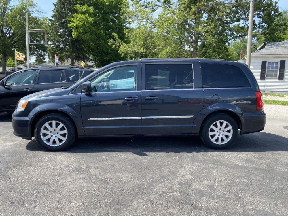 2014 BLUE CHRYSLER TOWN and COUNTRY TOURING (2C4RC1BG9ER) with an 3.6L engine, Automatic transmission, located at 1056 E Riverside Dr, Evansville, IN, 47714, (812) 423-7026, 0.000000, 0.000000 - Photo #0