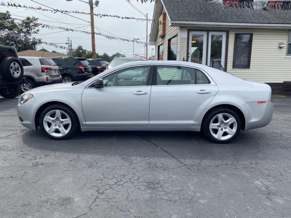 2012 SILVER CHEVROLET MALIBU LS (1G1ZA5E04CF) with an 2.4L engine, Automatic transmission, located at 1056 E Riverside Dr, Evansville, IN, 47714, (812) 423-7026, 0.000000, 0.000000 - Photo #0