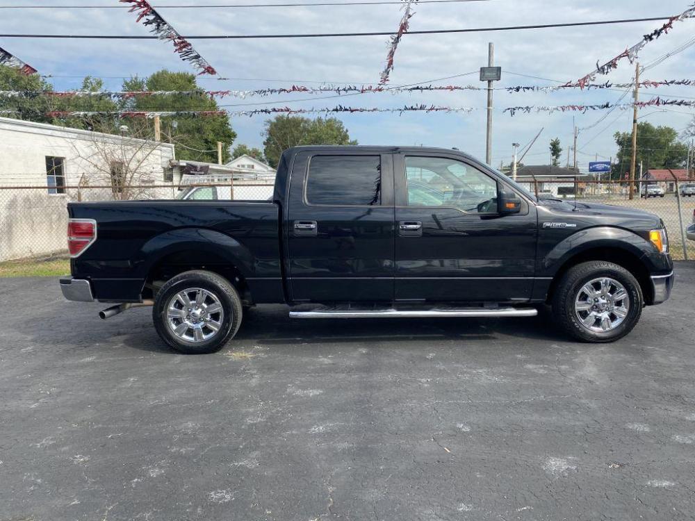 2010 BLACK FORD F150 SUPERCREW (1FTEW1C8XAF) with an 4.6L engine, Automatic transmission, located at 1056 E Riverside Dr, Evansville, IN, 47714, (812) 423-7026, 0.000000, 0.000000 - Photo #0