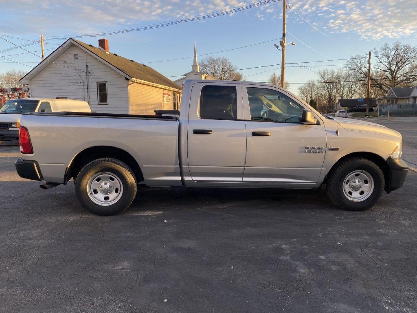2016 SILVER RAM 1500 ST (1C6RR6FT6GS) with an 5.7L engine, Automatic transmission, located at 1056 E Riverside Dr, Evansville, IN, 47714, (812) 423-7026, 37.953491, -87.546654 - Photo #0
